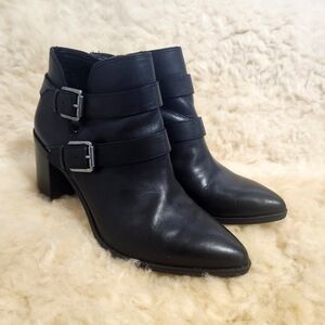 Franco Sarto Buckle Booties Size 8.5